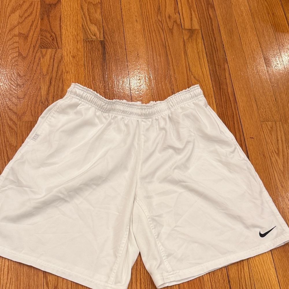 Nike Men's White Athletic Shorts
